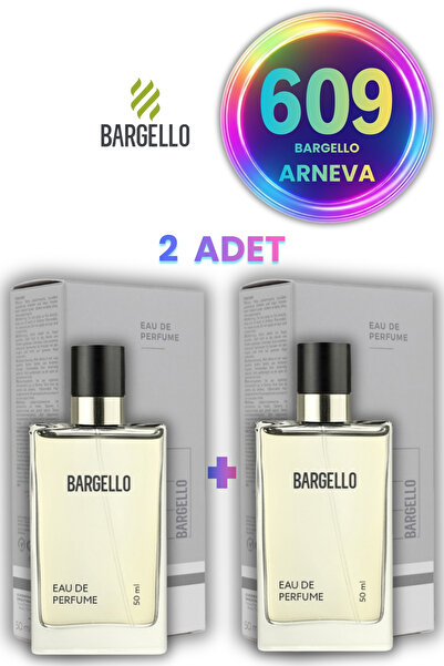 Bargello 609 Fresh Edp 50 ml Erkek Parfüm 2 Adet 8691841329609