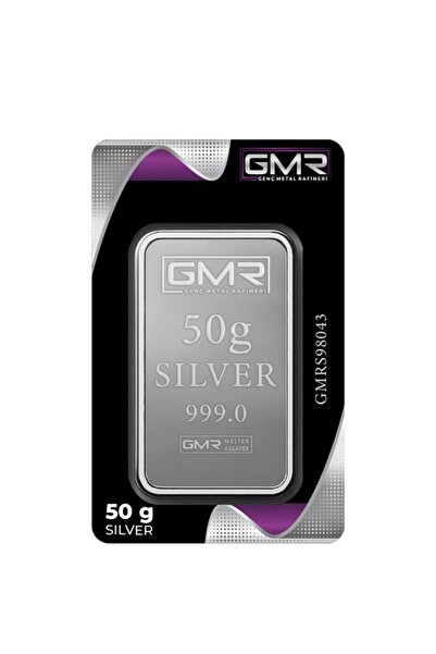 NADİR 50 gr 999.0 Külçe Gümüş