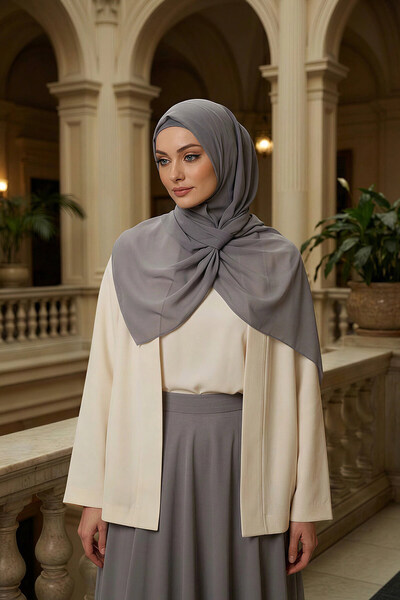 Aisha's Design bumbac moale Set dublu de șal din șifon Bone and Practical, gr...