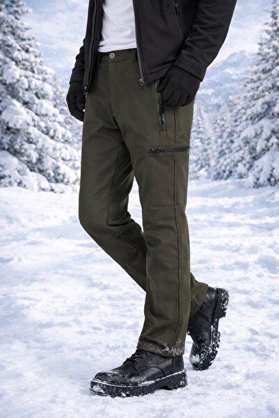 Vatan Tekstil İçi Polarlı Kışlık İthal Softshell Rüzgar Geçirmez Su İtici Kum...