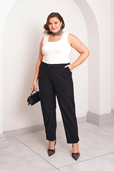 Büyük Moda ПАНТАЛОНИ З СТРІЧКОЮ