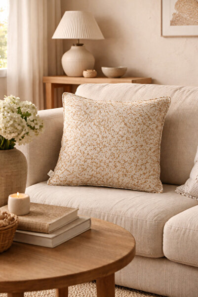 NEEDLE Cookie Hardal Kırlent Kılıfı (45x45)