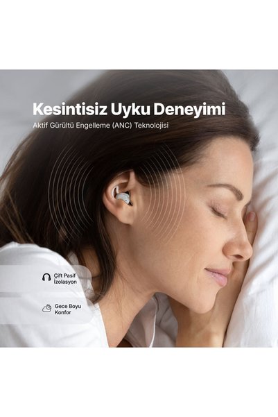 Ttec AirBeat Dream Gerçek Kablosuz TWS Bluetooth Kulak içi Uyku Kulaklığı - 2KM173