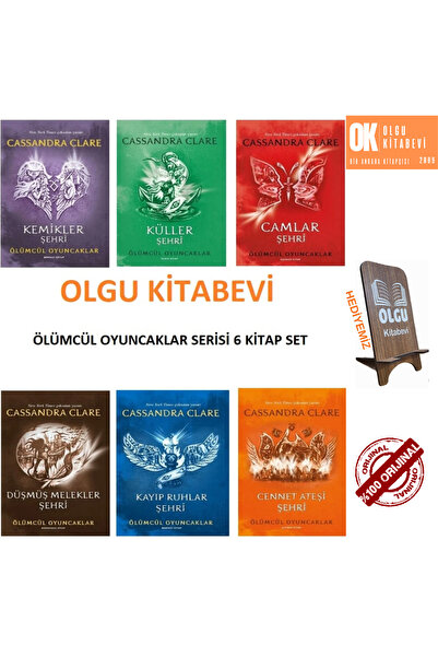 Artemis Yayınları TELEFON TUTUCU HEDİYE Ölümcül Oyuncaklar /6 kitap set Kemik...