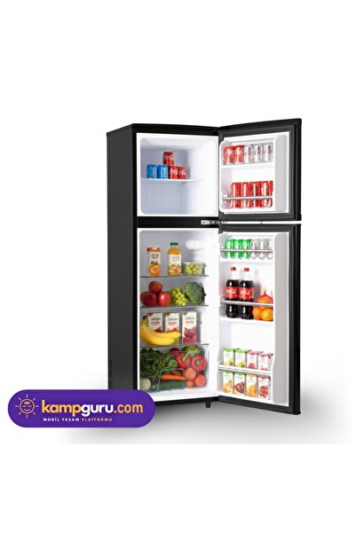 EVACOOL 138 Siyah 12/24 V Buzdolabı