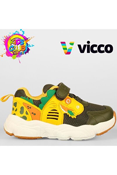 Vicco Ортопедични детски спортни обувки Tuna Dinazor HAKİ