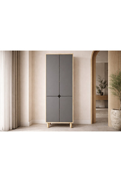 VM VERTEX MOBİLYA PADOVA Portmanto Vestiyer Ayakkabılık 4 Kapaklı