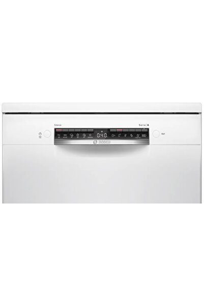 Bosch Sms4ekw62t 6 Programlı Beyaz Bulaşık Makinesi