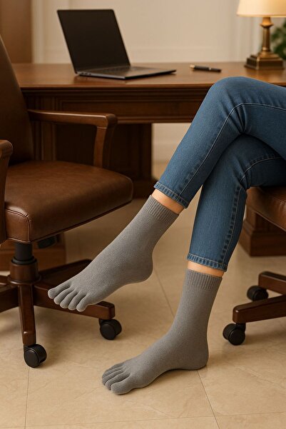 BNN GRUP Men's Bamboo Toe Socks 3 Pack