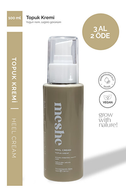 Meshe Topuk Çatlak Kremi | Üreli Yoğun Nemlendirici Ayak Bakım Kremi | Yumuşa...