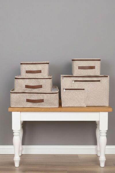 ALAS Δερμάτινο Λεπτομερές Σετ 6 Βαλιτσών Organizer, Valise Organizer, Valise ...