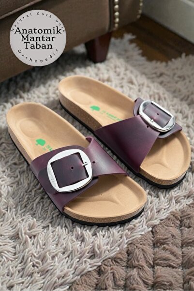 Land of Cork Minerva Справжня шкіра Анатомічна підошва з грибковим малюнком