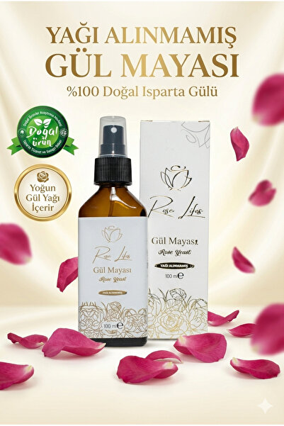 ROSE LİFES ERTAŞLAR Gül Mayası Doğal Tonik 100 ml ( Gözenek Sıkılaştırıcı Ve ...