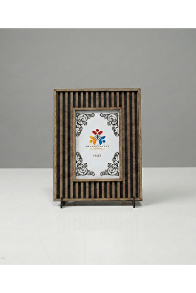 HANEM إطار صورة مزخرف مقاس 10 × 15 وخشب MDF