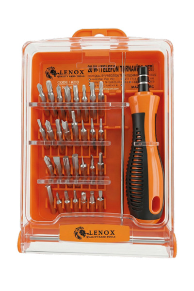 Lenox 32 Parça Saatçi Tornavida Seti – Telefon ve Elektronik Tamir Tornavidası
