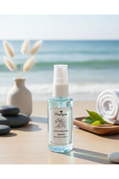 MİNİFİYONK Çanta Cep Boy Sprey Okyanus Kolonyası - 50ml.70°