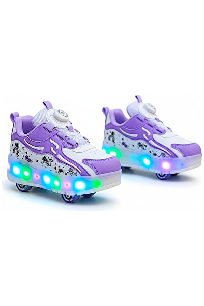 helinaria Premium 4-Wheel Orthopedic Lighted Sports Roller Skates