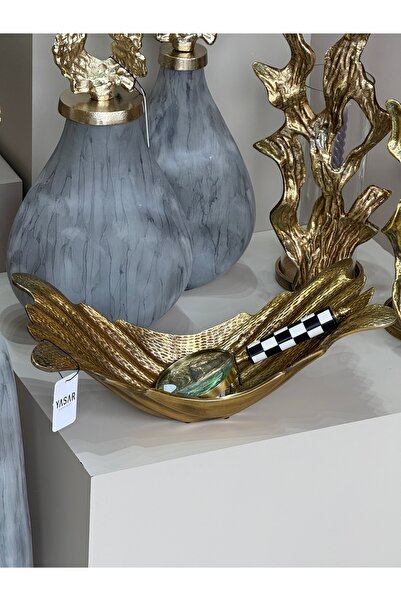 YASAR CONCEPT Aurefolia Metal Bowl Gondol