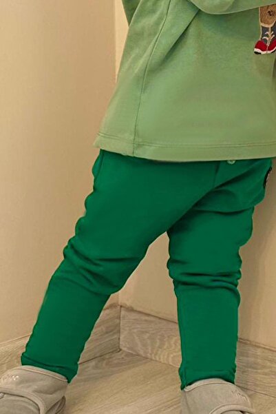 Breeze Girls & Boys Erkek Bebek Alt Düğme Aksesuarlı Armalı Cepli 9 Ay-3 Yaş,...