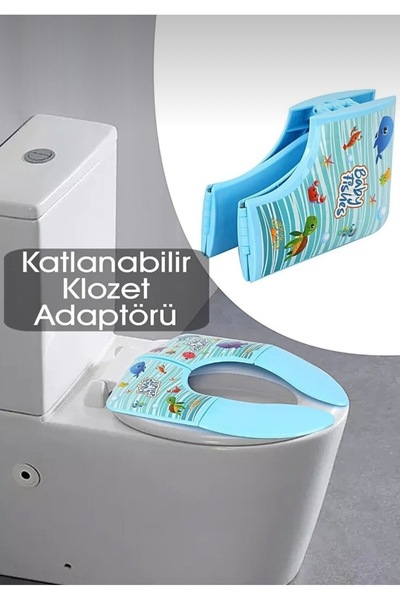 Charlotte Candle Çocuk Klozet Kapağı Tuvalet Eğitici Alıştırıcı Katlanabilir ...