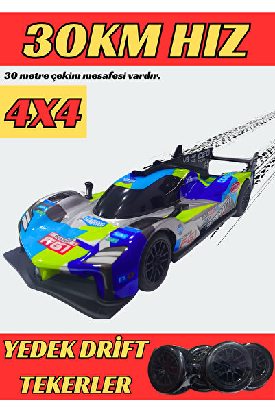 Boratila Toys 1/16 Ölçek 2.4Ghz 7.4V Işıklı Şarjlı Full Fonksiyon Yüksek Hızl...