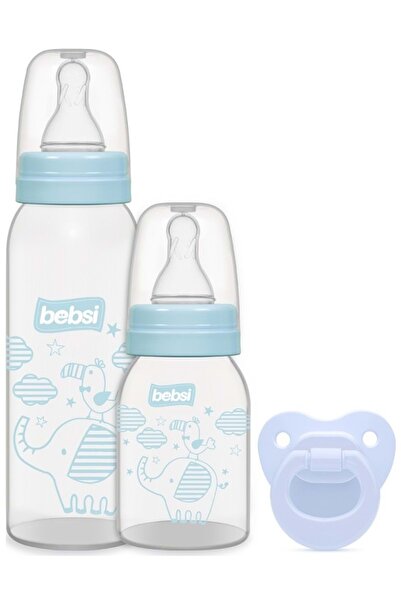 Bebsi طقم زجاج أزرق مكون من 3 قطع