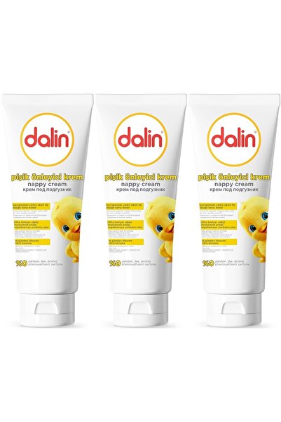 Dalin 100Ml Diaper Rash Cream - for Babies, Set of 3