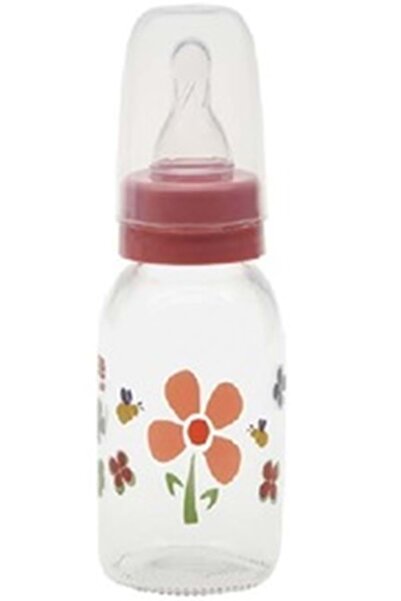 Wee Baby Glass Baby Bottle 125ml (Code:877) - Pink