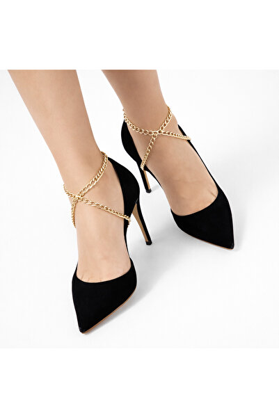 Maiden design Altın Renk Zincir Ayakkabı Aksesuarı Halhal