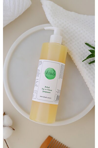 SHRUB Baby Hair and Body Shampoo-400 Ml. (100% Herbal Content)