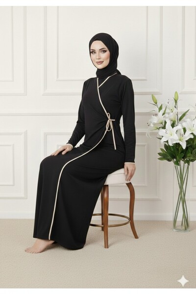 YAMORE Bağlamalı Namaz Elbisesi