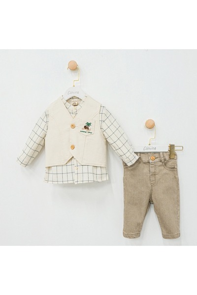 ministok بدلة جيلبرتو للرجال 3 قطع