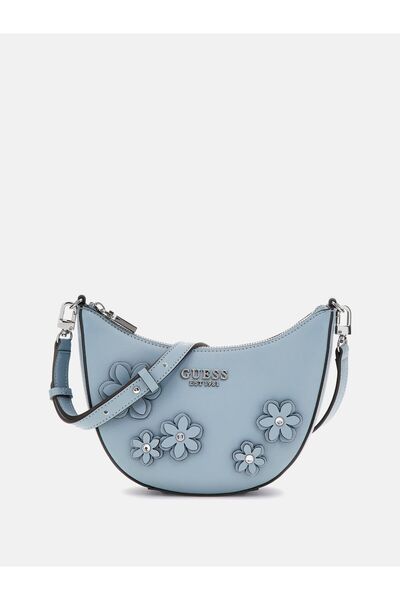 Guess حقيبة كتف صغيرة مزينة بالزهور من زاريا