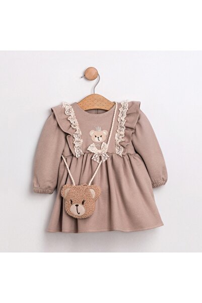 ministok فستان طفلة من Sweet Bear مع إكسسوارات لعبة