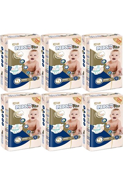 Plus Bebek Bezi Beden:5 (11-25KG) Junior 120 Adet Jumbo Avantaj Pk