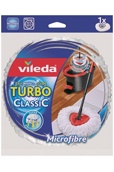 Vileda Turbo Yedek Mop Paspas Ucu (%100 Mikrofiber)