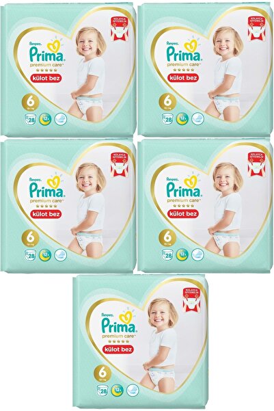 Prima حفاضات داخلية من بريميوم كير مقاس: 6 (15+) 140 قطعة عبوة اقتصادية ضخمة
