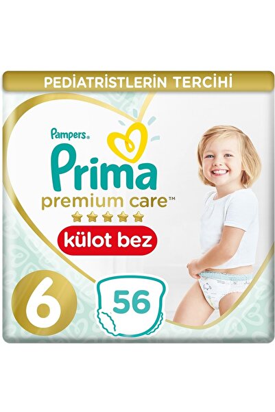 Prima Premium Care Külot Bebek Bezi 6 Beden Ekstra Large İkiz Paket 28 Adet x2