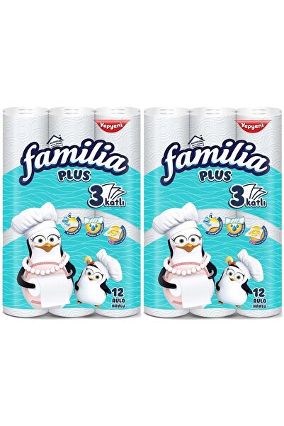 Familia مناشف ورقية بلس 24 قطعة (3 طبقات) (2PK*12)
