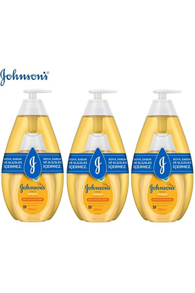 Johnson´s Baby شامبو جونسون للأطفال كلاسيك 750 مل 200 هدية (مجموعة من 3 قطع)