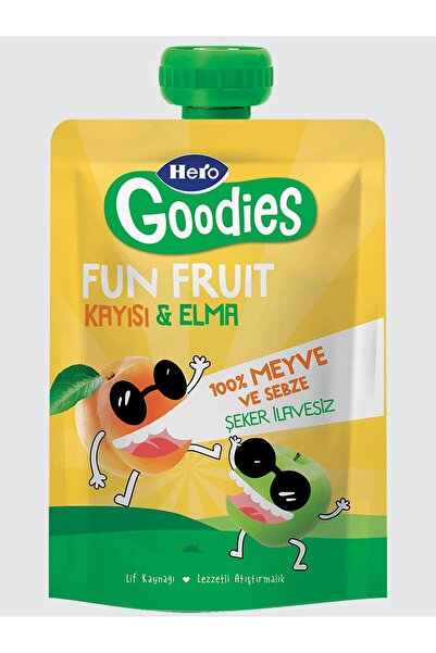 Hero Baby جووديز هريس الفواكه بالمشمش والتفاح 100 جرام - ستاندرد ستاندرد