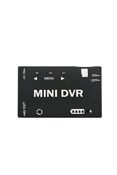 Choice مسجل FPV أسود صغير الحجم مزود ببطارية مدمجة قابلة للتبديل بين NTSC وPA...