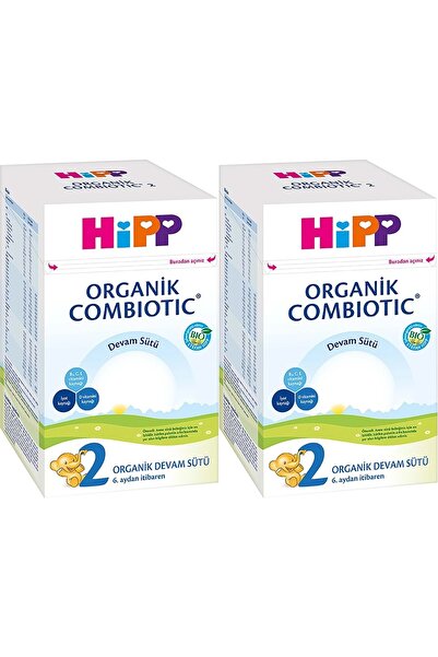 Hipp Organik Combiotic Bebek Devam Sütü 800GR No:2 (6. Aydan İtibaren) (2 Li ...