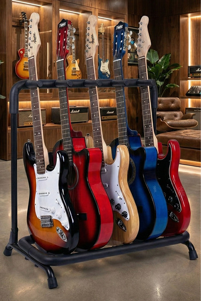 Lastvoice Gtr-05 Profesyonel 5'li (BEŞLİ) Gitar Standı Sehpası