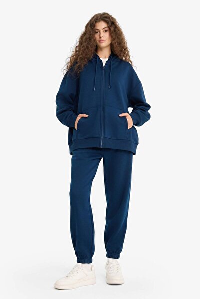 DeFacto Jogger Navy Blue Women's Sweatpants S7370Az/Nv248