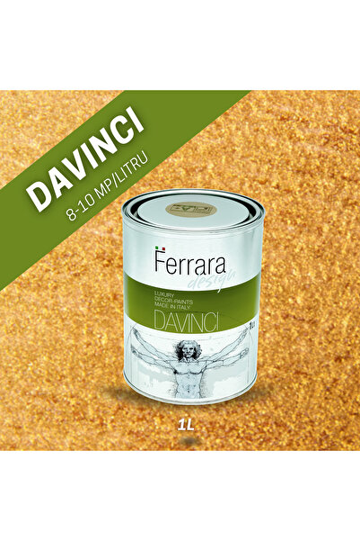 Ferrara Design Vopsea decorativa perlata Davinci, Ferrara Design, cod DAO7, 1lt