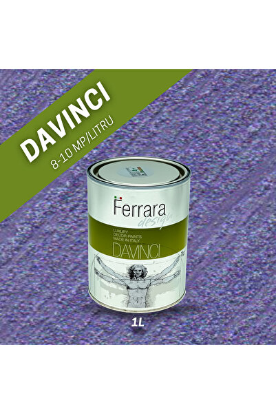 Ferrara Design Vopsea decorativa perlata Davinci, Ferrara Design, cod DAA55, 1lt
