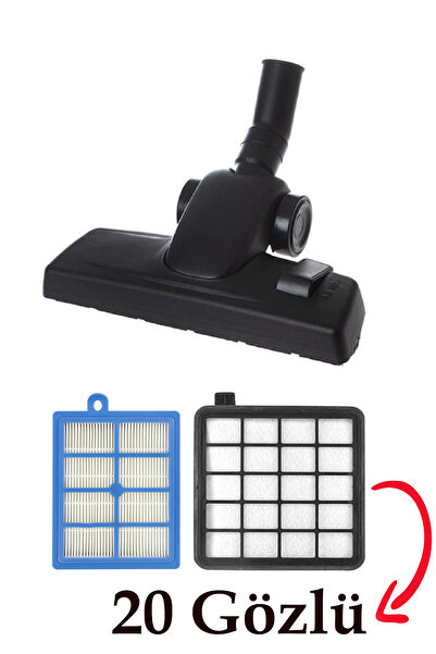 Pro Fresh & Clean Set de filtre Hepa compatibile cu cap absorbant și grilă Ve...