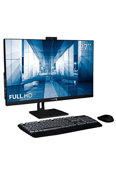TURBOX TAx726 i5 12400 16GB Ram 512GB M.2 NVMe SSD 27 Bluetooth Webcam Siyah ...