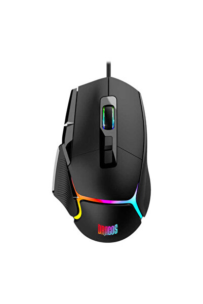 DRAGOS XM90 20000 DPI Kablolu Siyah RGB Oyuncu Mouse